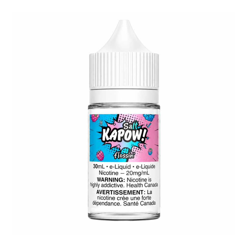 Kapow Nicotine Salt E-Juice (20 mg, 30 ml) - Flavour: Cloudy