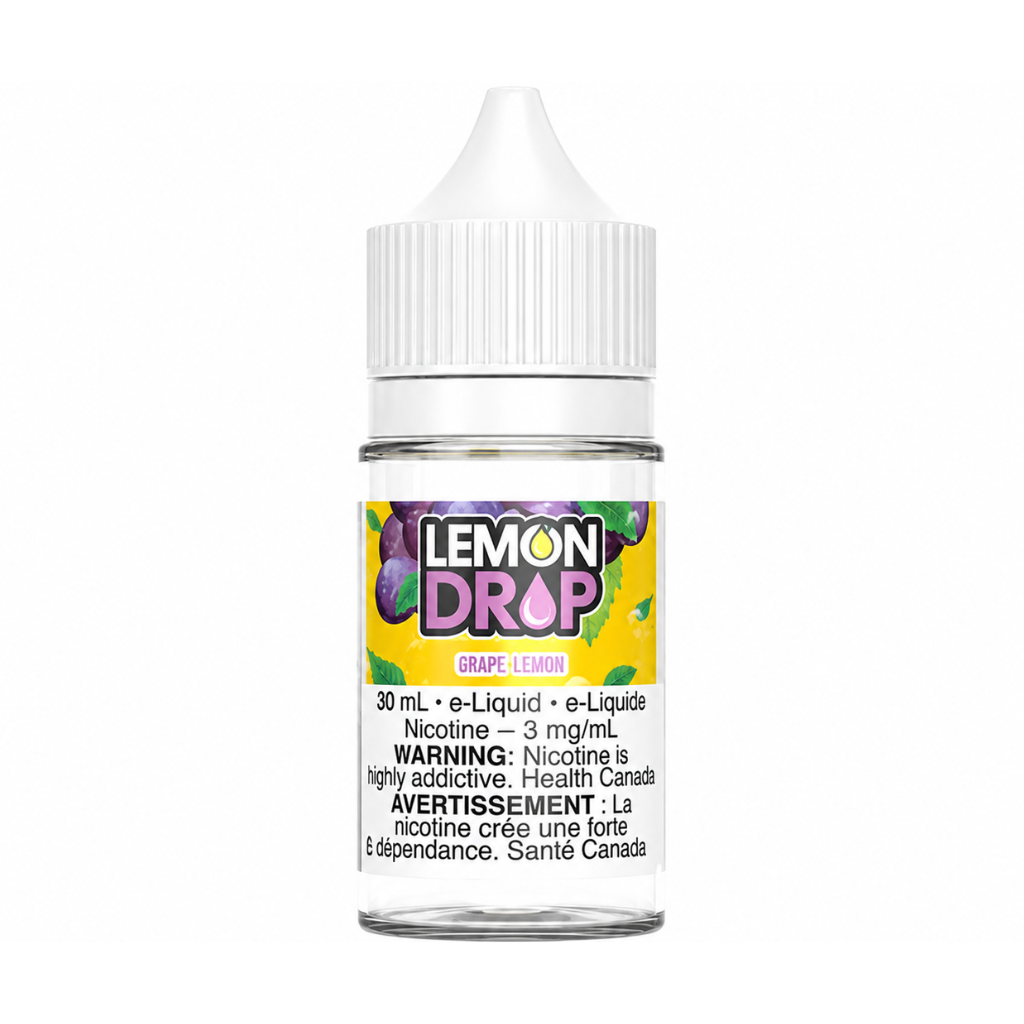 Lemon Drop Freebase E-Juice (3 mg, 30 ml) - Flavour: Grape