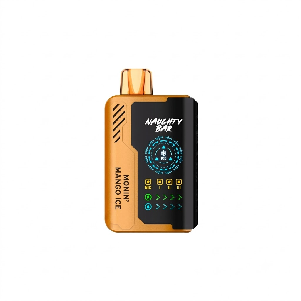 Naughty Bar 50K Disposable Vape - Flavour: Monin' Mango