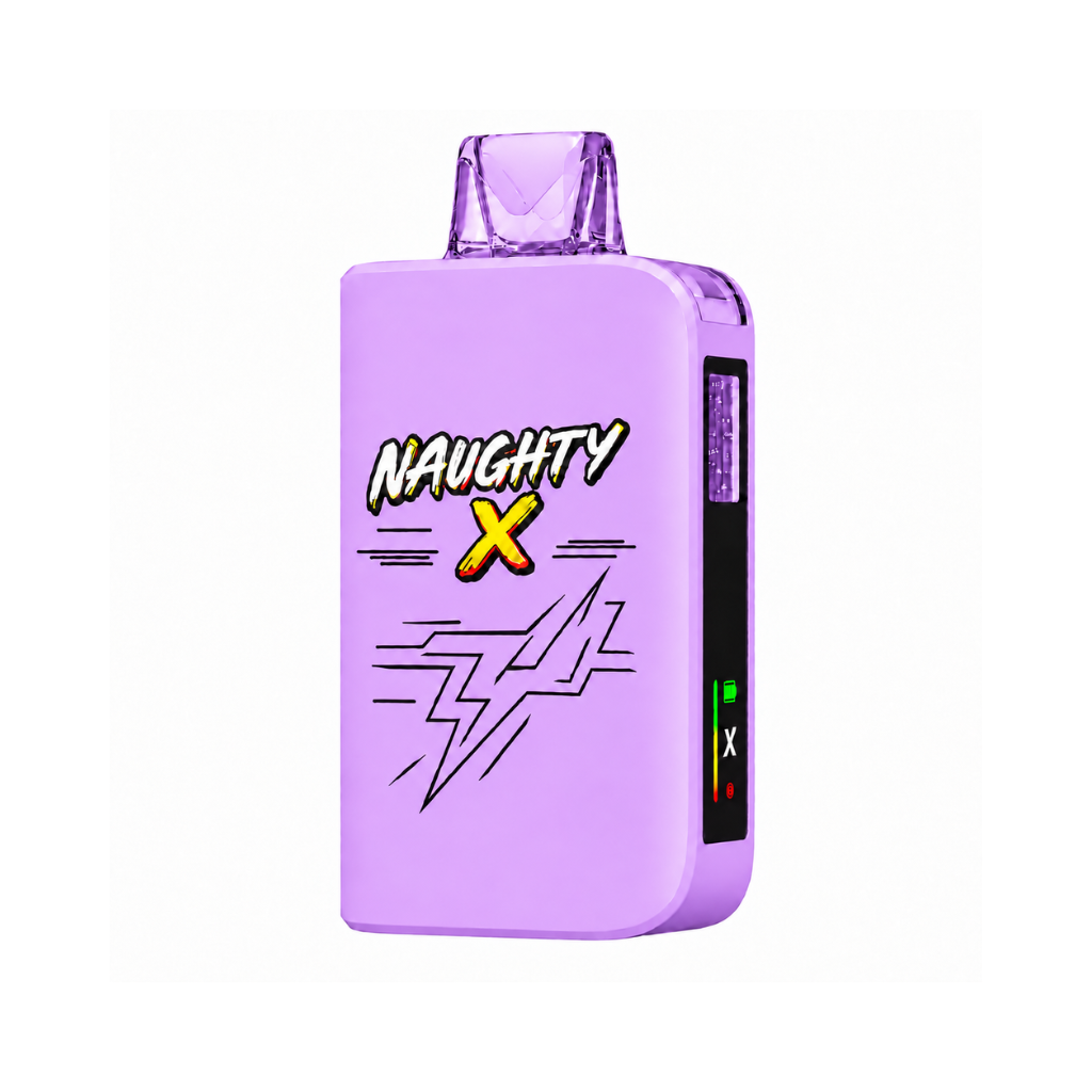 Naughty X 25K Disposable Vape Guilty Grape Ice - Shop at Krave Smoke