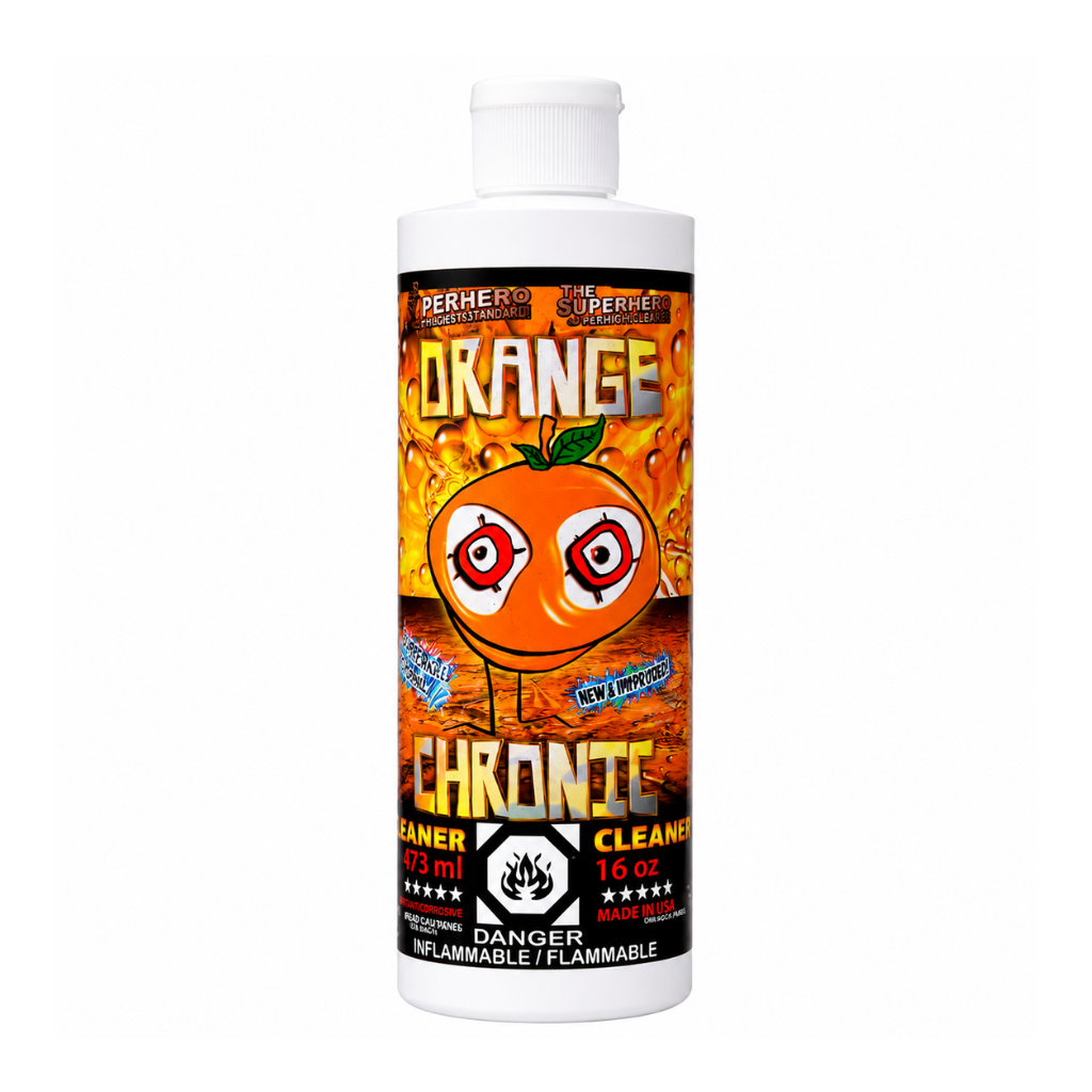 Orange Chronic Bong Cleaner 16 oz - Shop at Krave Smoke