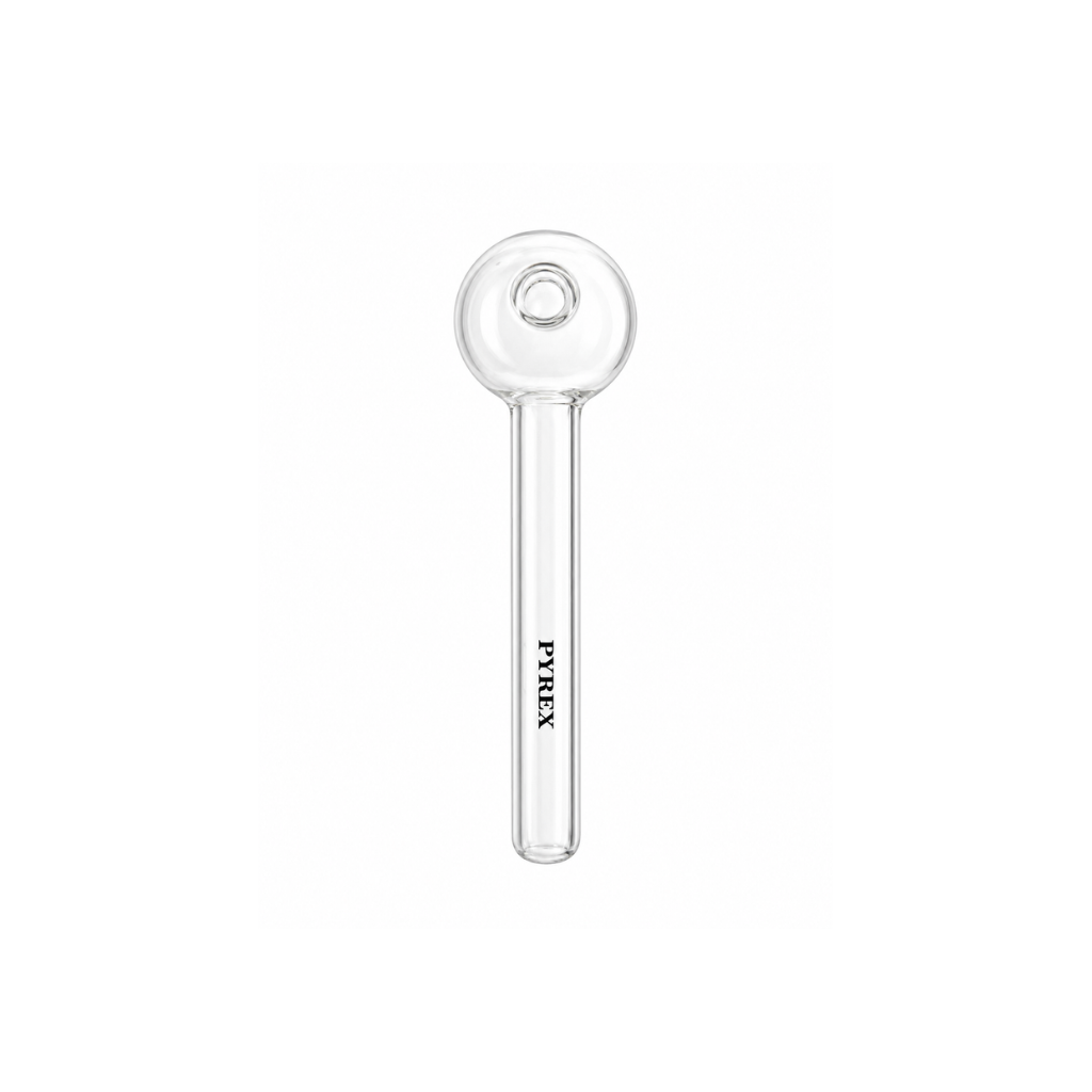 Pyrex Glass Bubble Crack Pipe