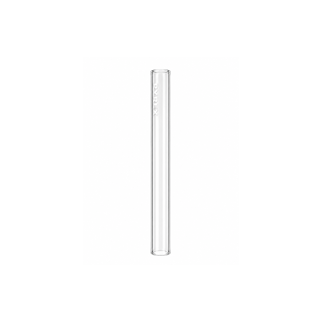 Pyrex Glass Straight Crack Pipe