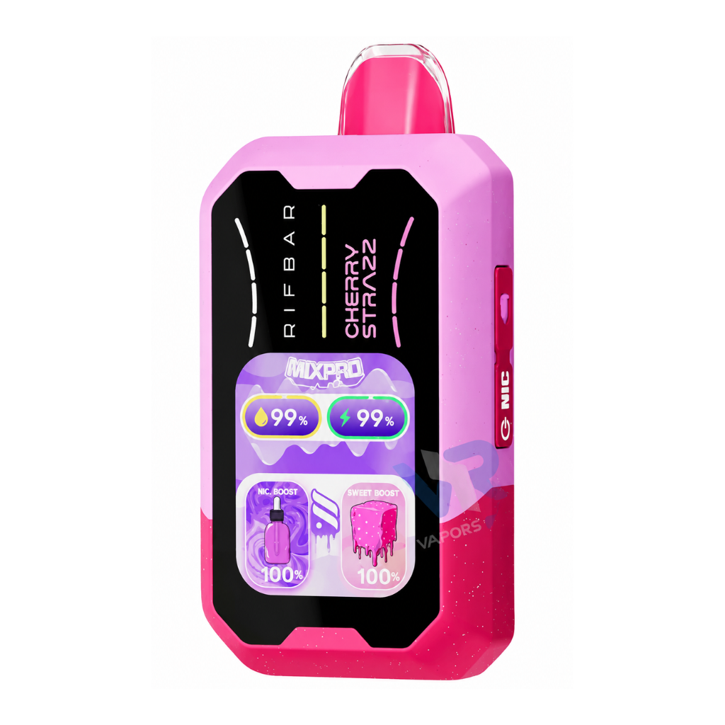 Rif Bar Mix Pro 40K Disposable Vape - Flavour: Cherry Strazz
