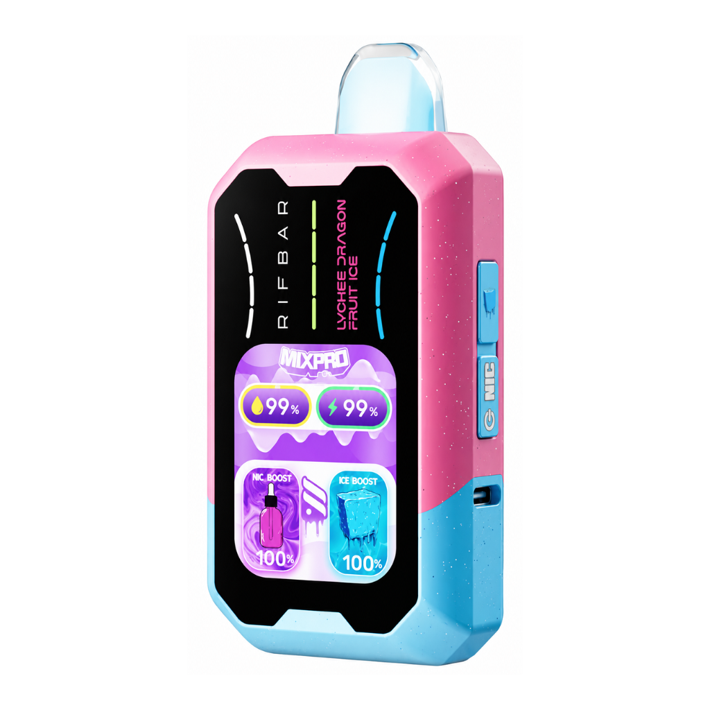 Rif Bar Mix Pro 40K Disposable Vape - Flavour: Lychee Dragonfruit Ice