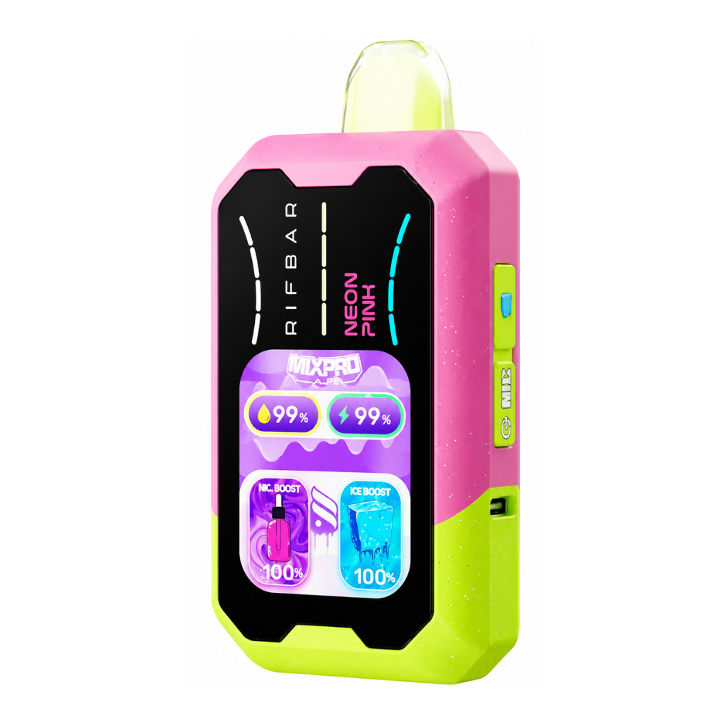 Rif Bar Mix Pro 40K Disposable Vape - Flavour: Neon Pink