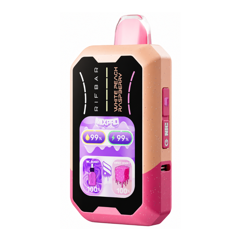 Rif Bar Mix Pro 40K Disposable Vape - Flavour: White Peach Raspberry