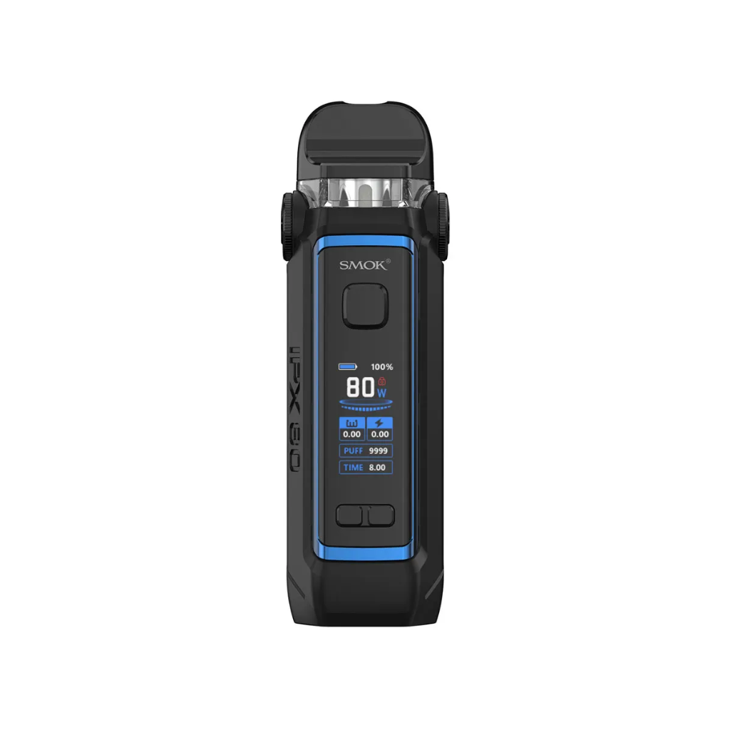 Smok IPX 80 80W Starter Kit Blue - Shop at Krave Smoke