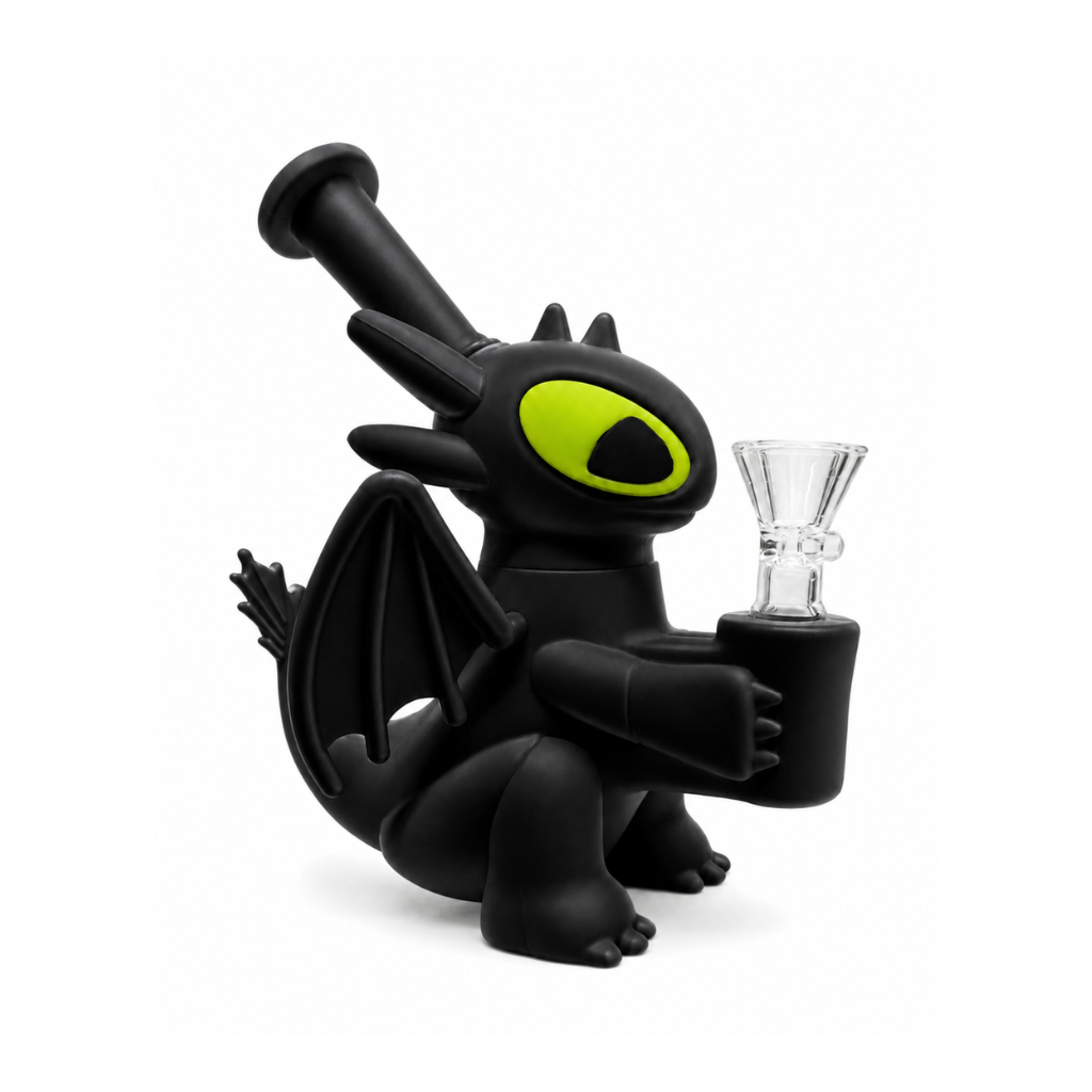 Toothless Dragon 7" Silicone Bong