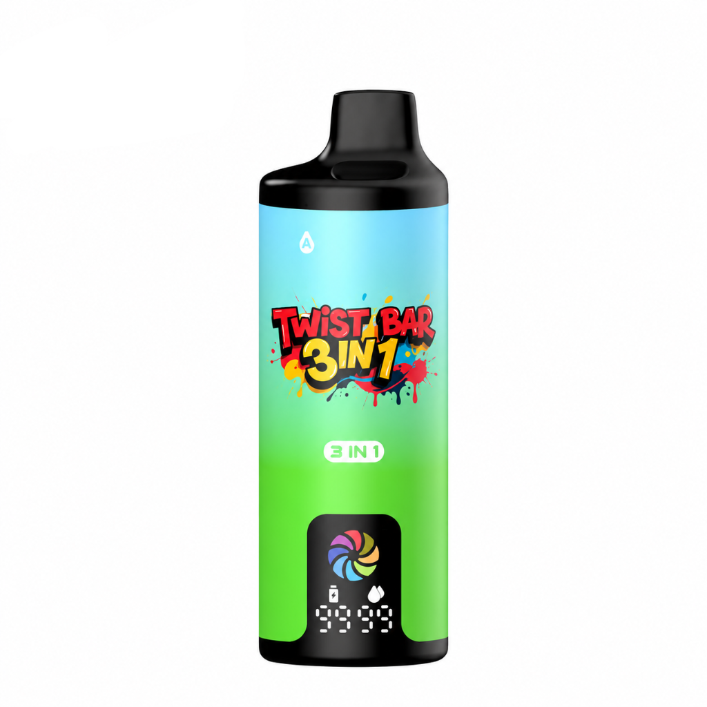 Twist Bar 3 in 1 - 30K Disposable Vape - Flavour: Miami Mint, Pink BBG, Mint