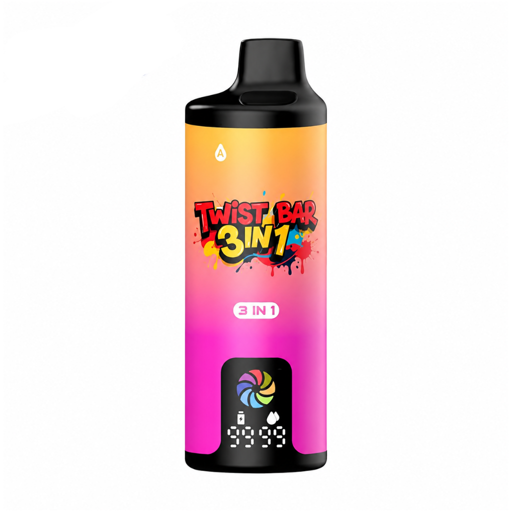 Twist Bar 3 in 1 - 30K Disposable Vape - Flavour: Peach Lemon, Peach Ice, Peach Berry