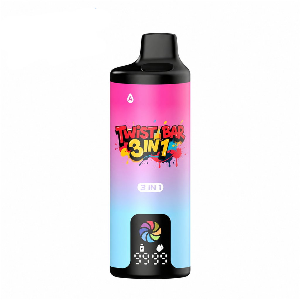 Twist Bar 3 in 1 - 30K Disposable Vape - Flavour: Raspberry Dragonfruit Ice, Dragonfruit Strawberry Ice, Watermelon Dragonfruit Ice