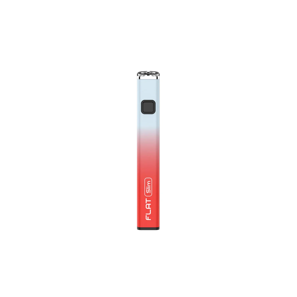 Yocan Flat Slim 510 Thread Battery Red + Teal - Shop at Krave Smoke