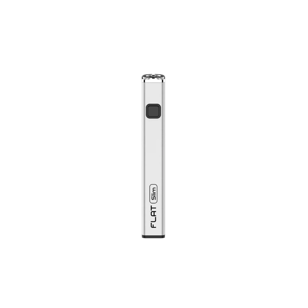 Yocan Flat Slim 510 Thread Battery Silver - Shop at Krave Smoke