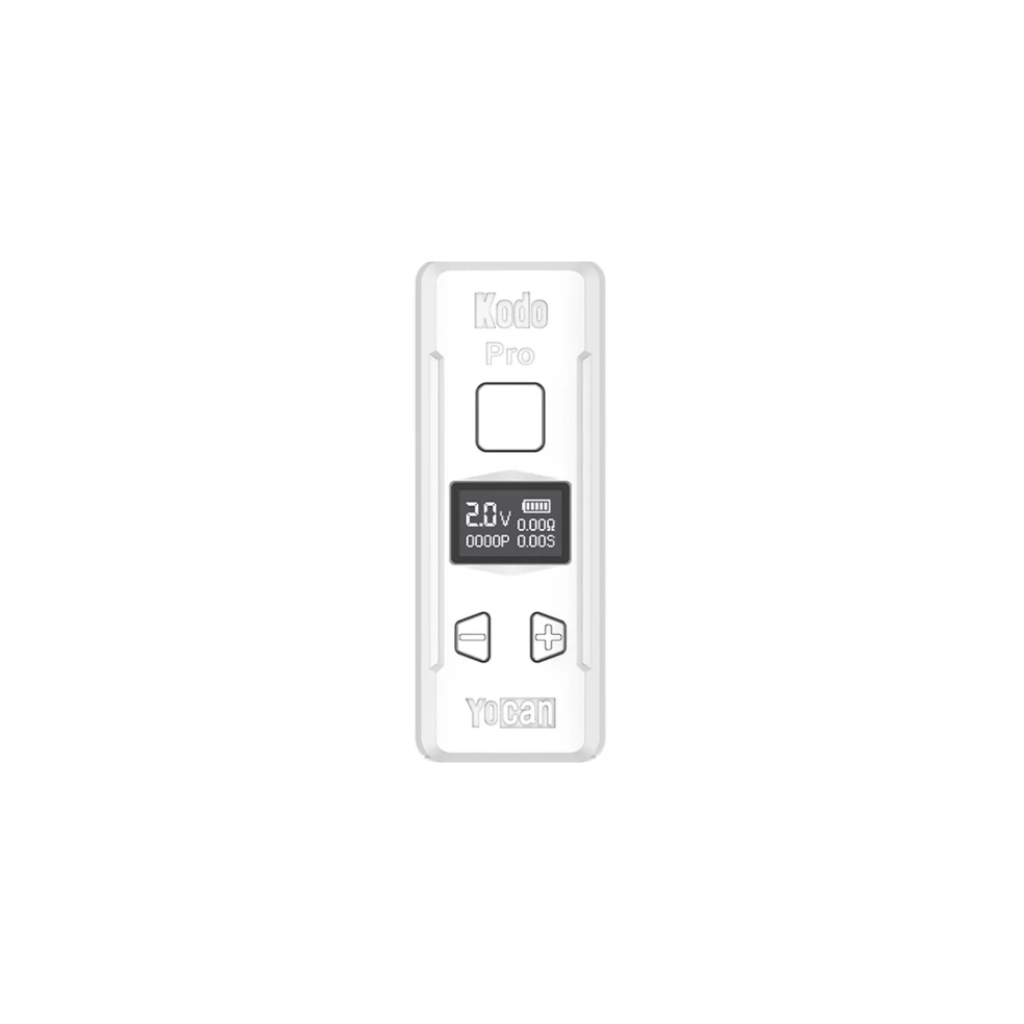 Yocan Kodo Pro 510 Thread Battery White - Shop at Krave Smoke